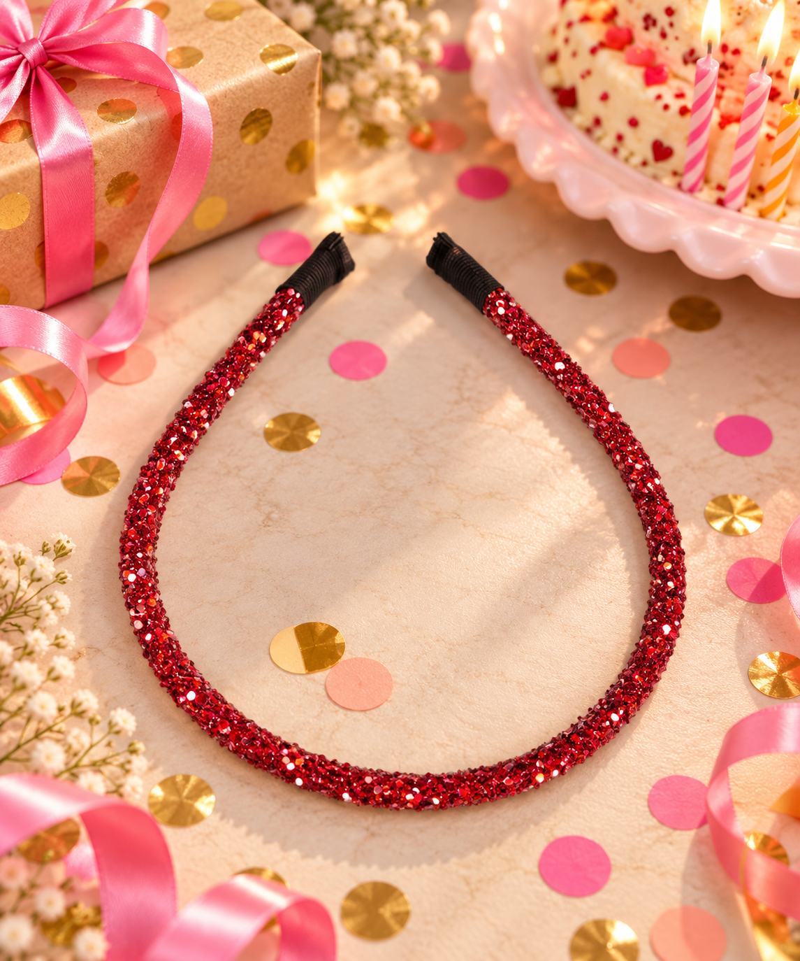 Glitter haarbanden