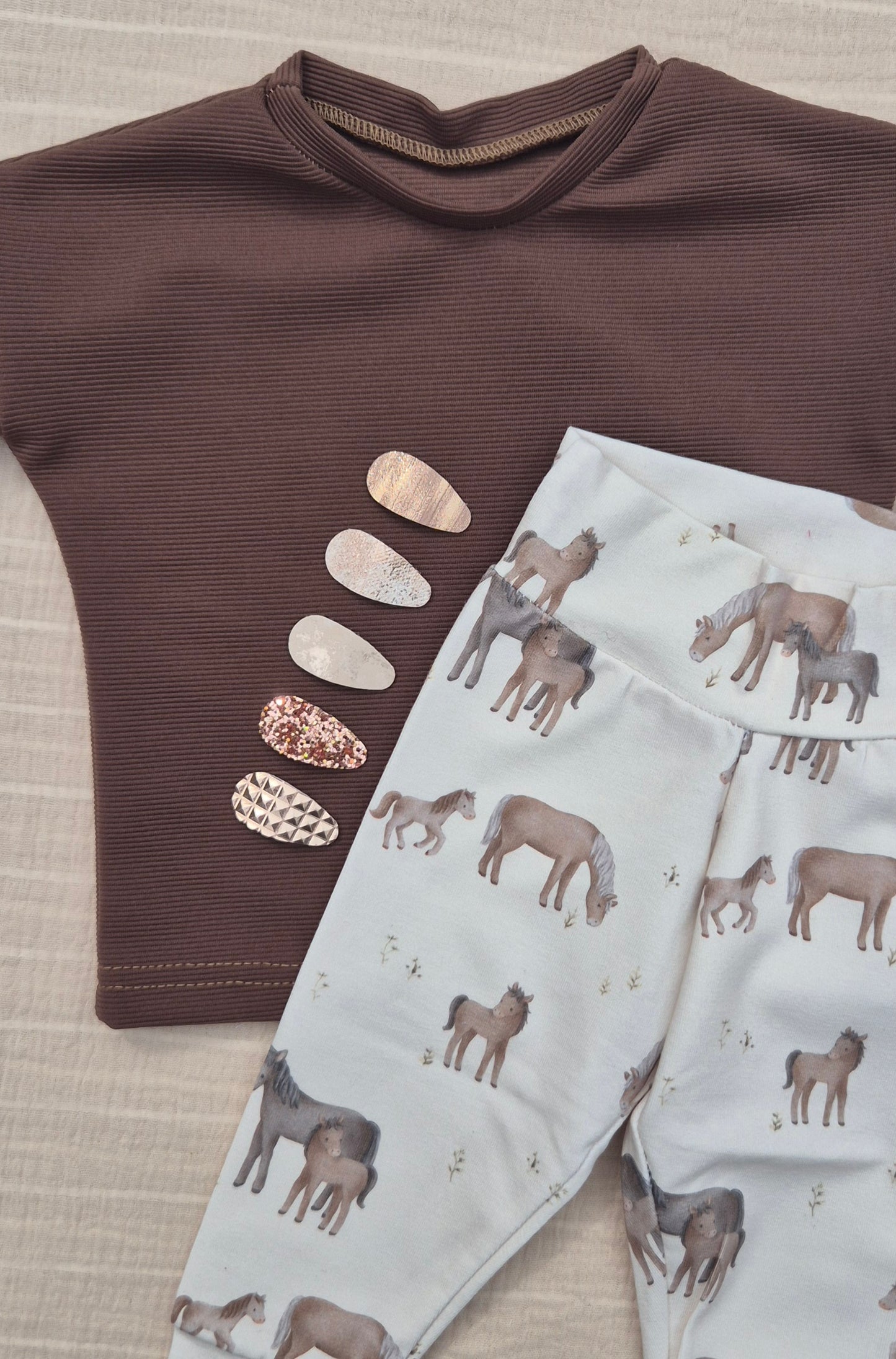 ■ Babybroekje Paardenprint