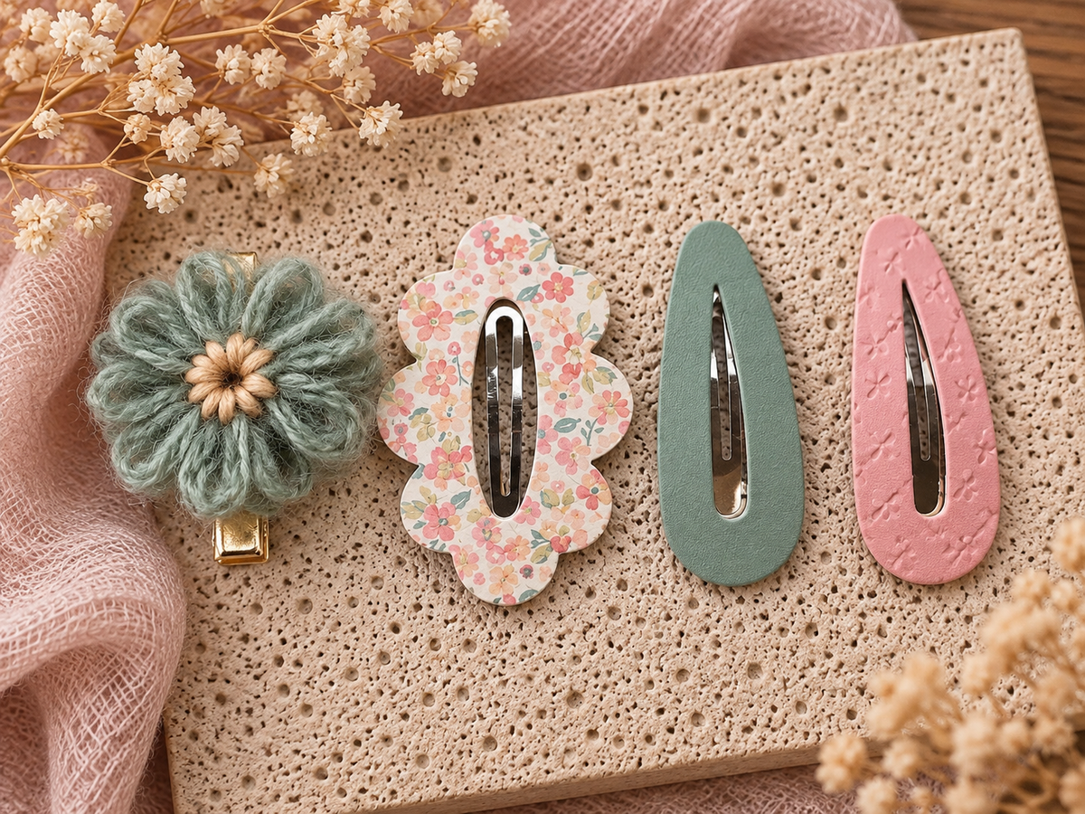 • Emma - diverse schattige cadeausets van 4 haarspeldjes