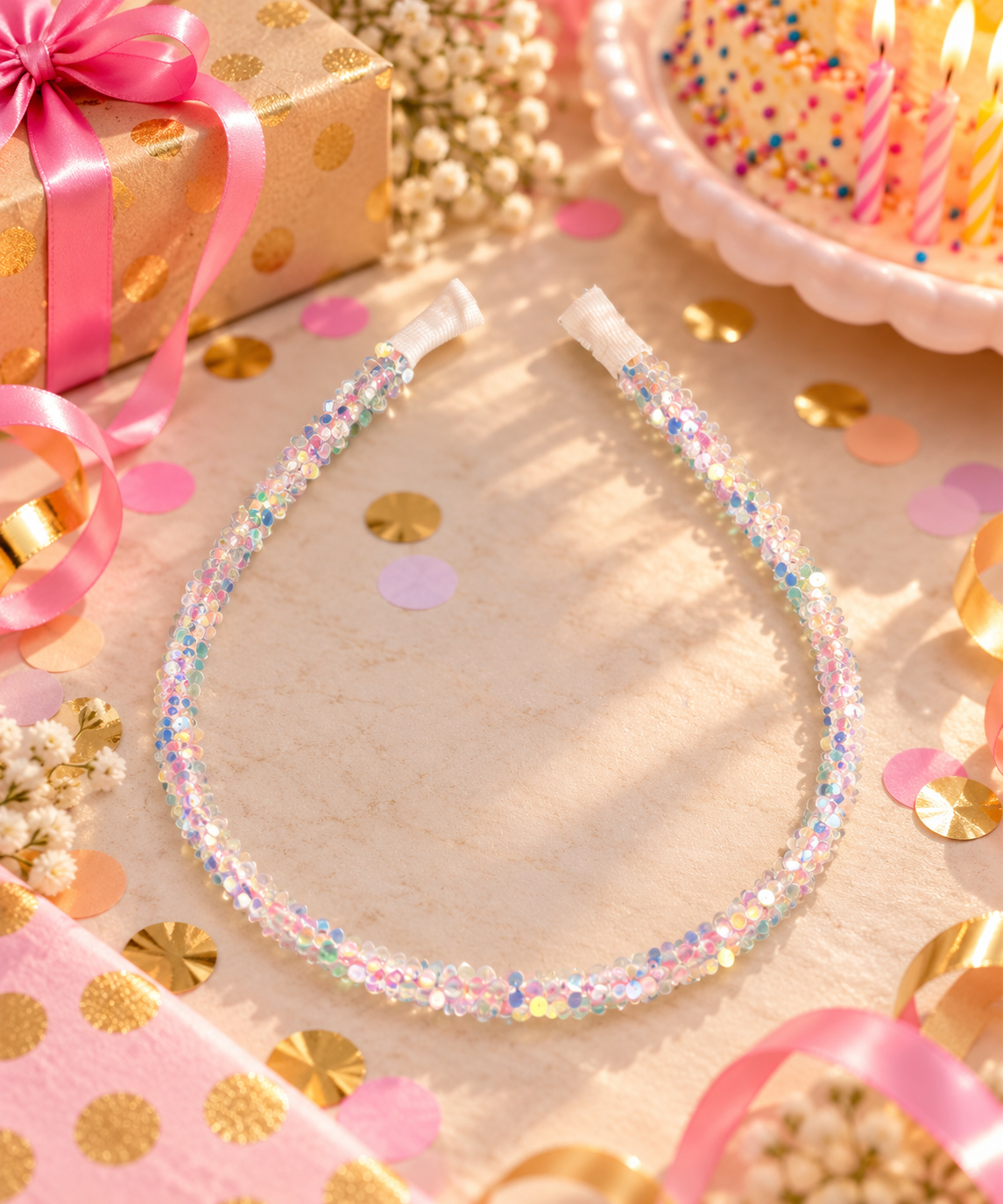 Glitter haarbanden