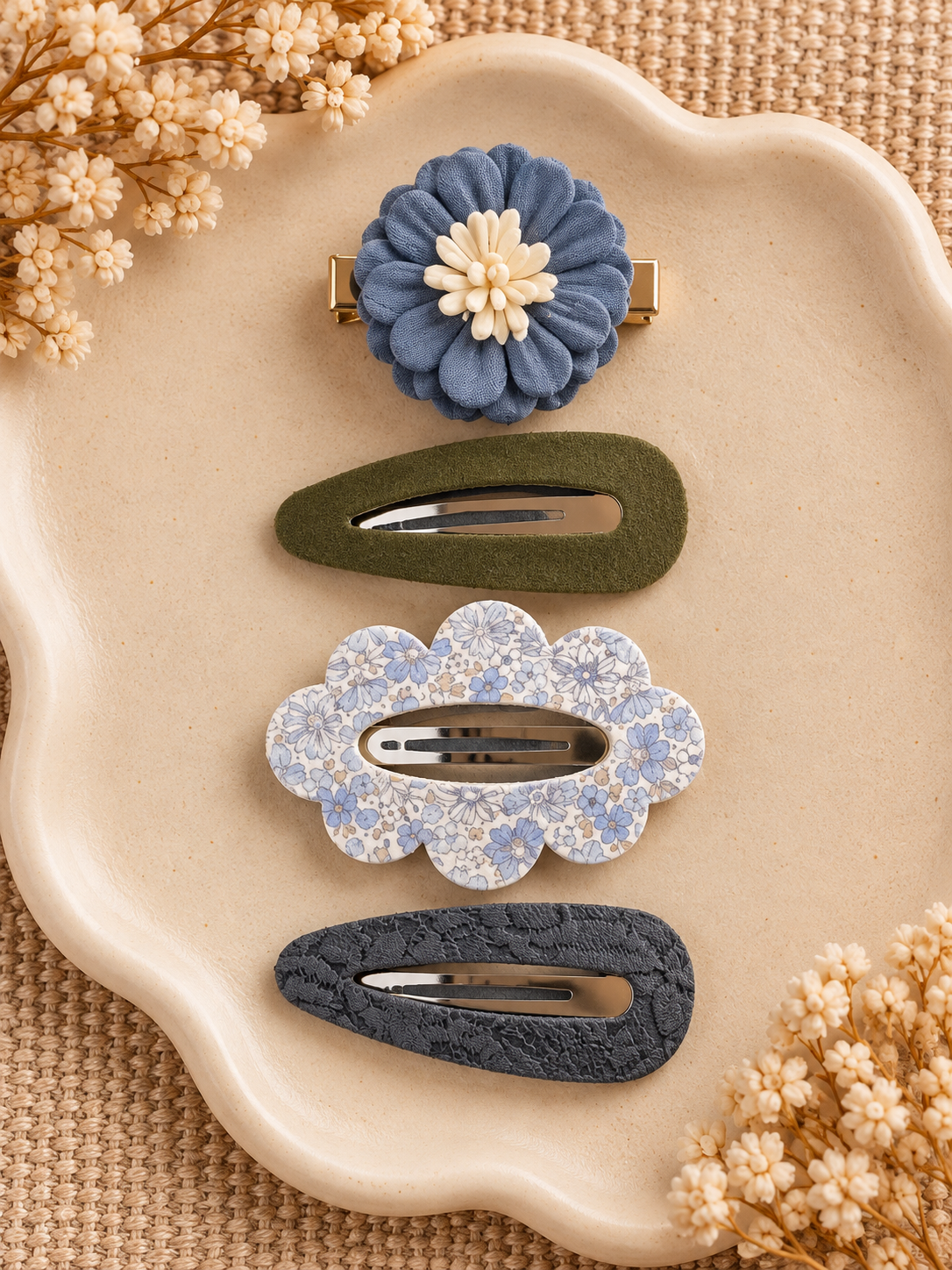 • Emma - diverse schattige cadeausets van 4 haarspeldjes