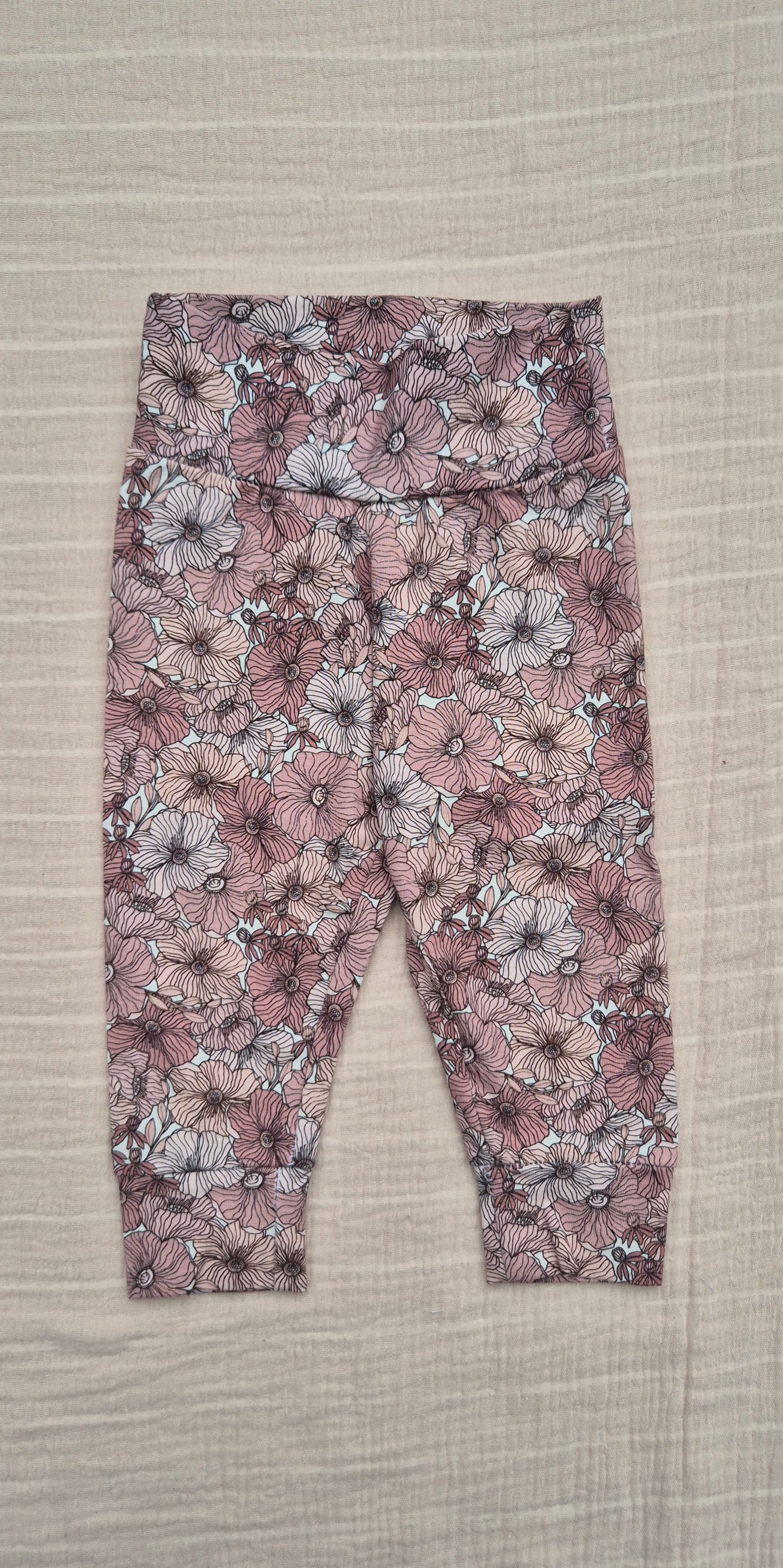 ■ Babybroekje Nude bloemen