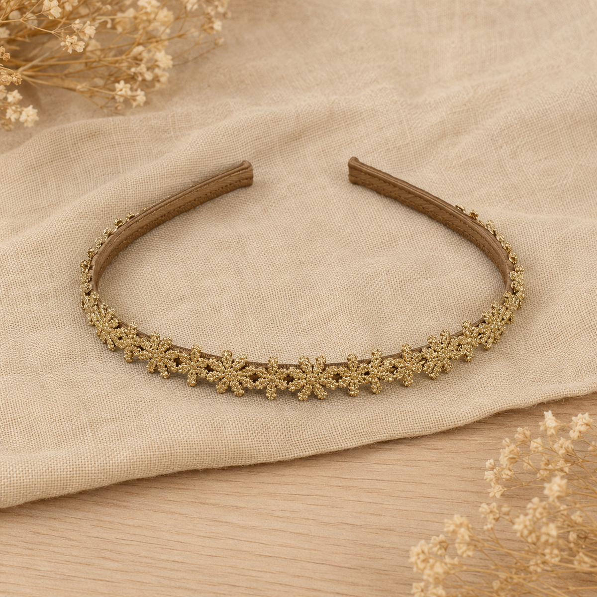 ♧ Golden haarband voor meisjes