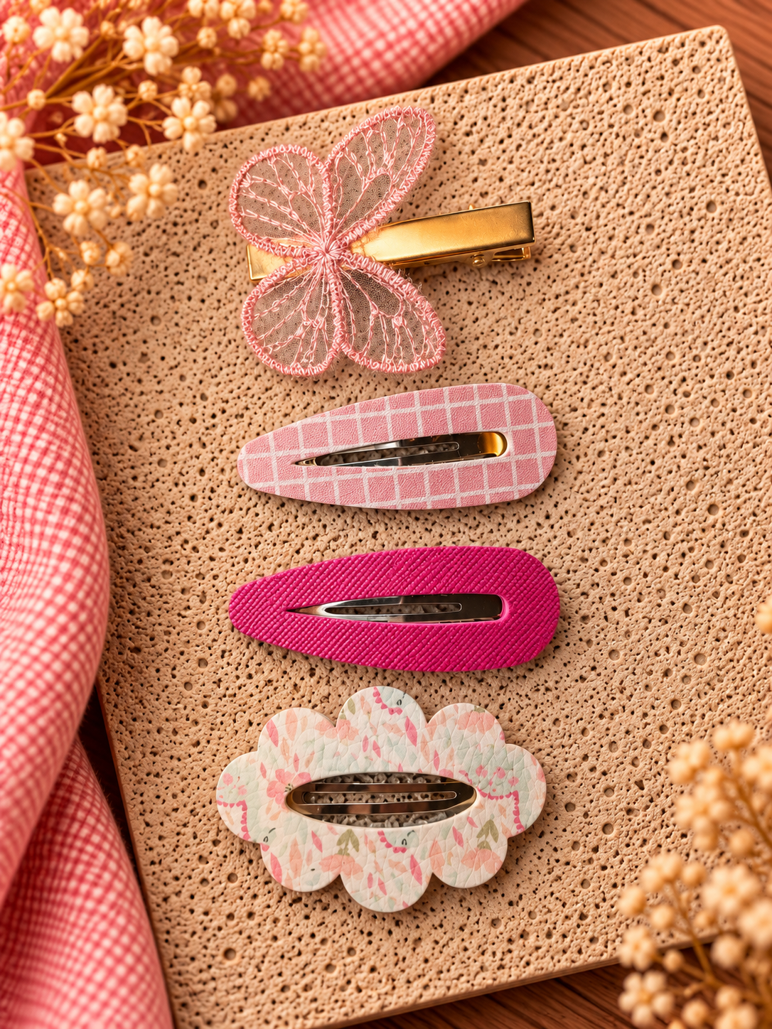 • Emma - diverse schattige cadeausets van 4 haarspeldjes