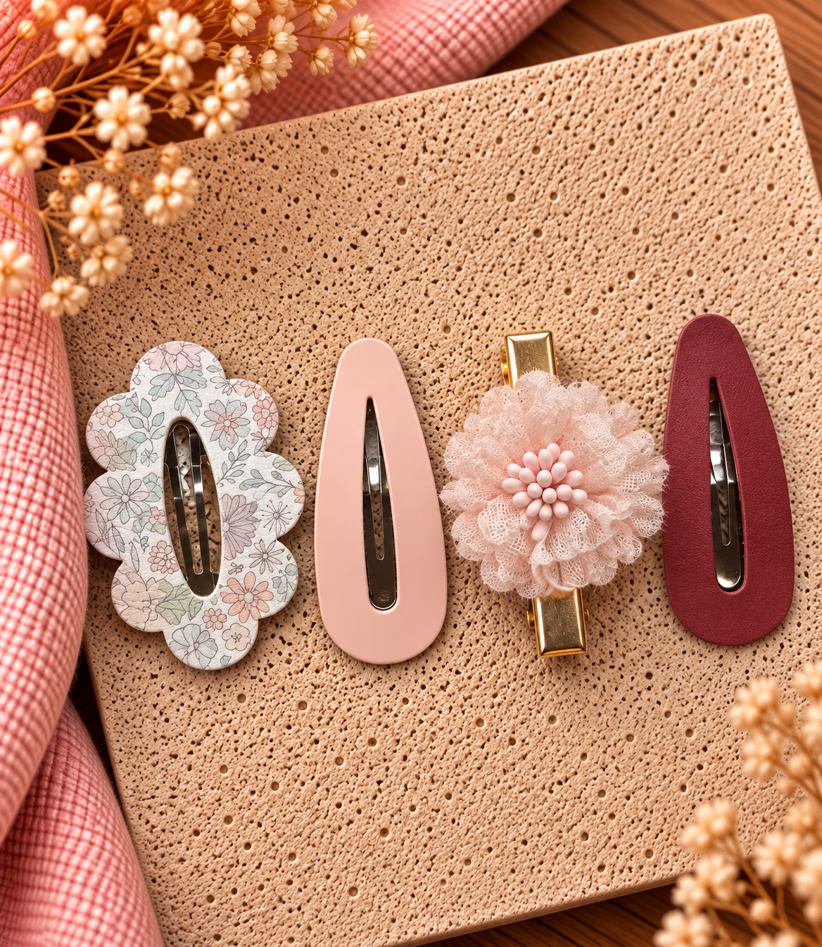 • Emma - diverse schattige cadeausets van 4 haarspeldjes