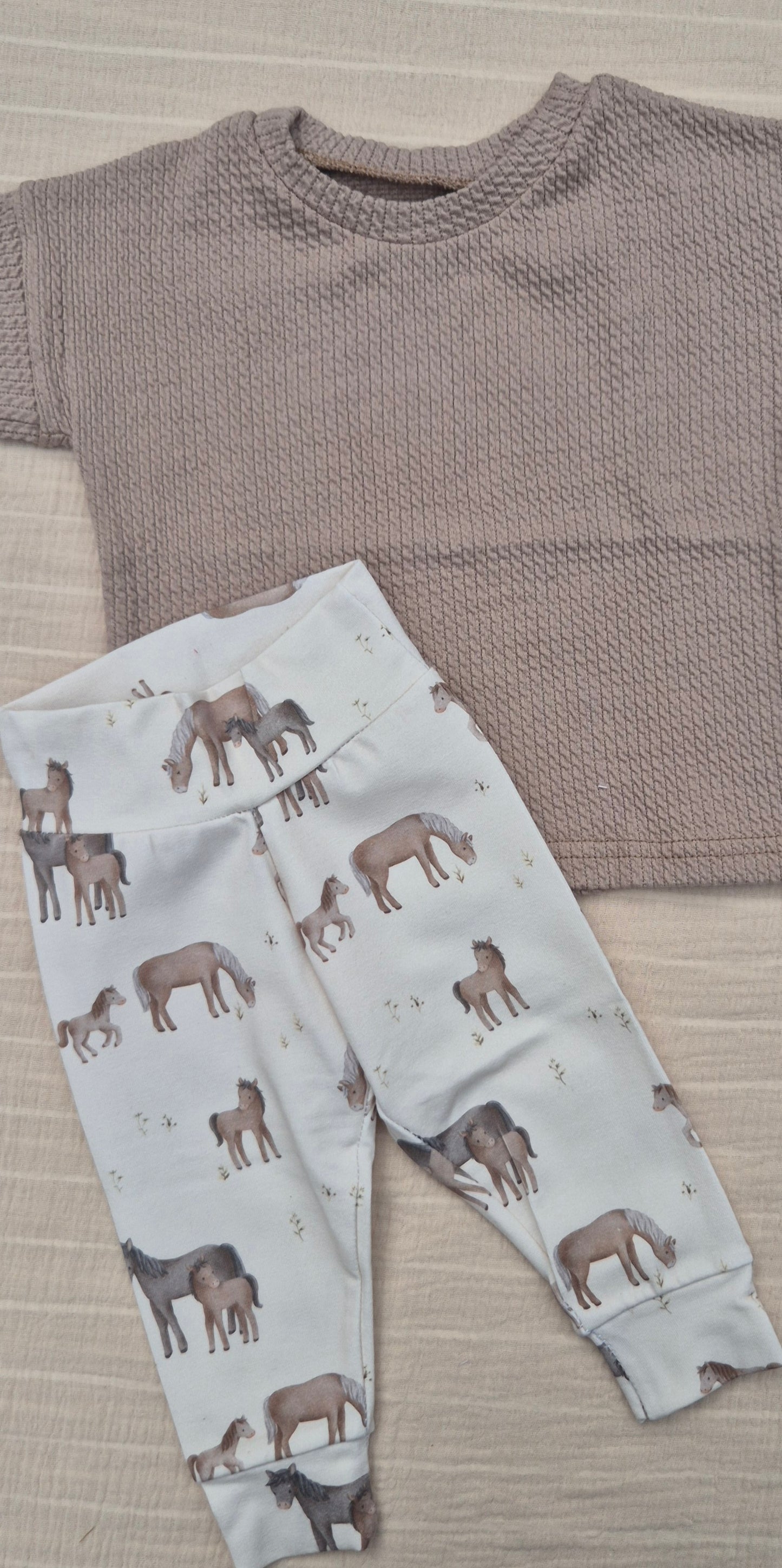 ■ Babybroekje Paardenprint