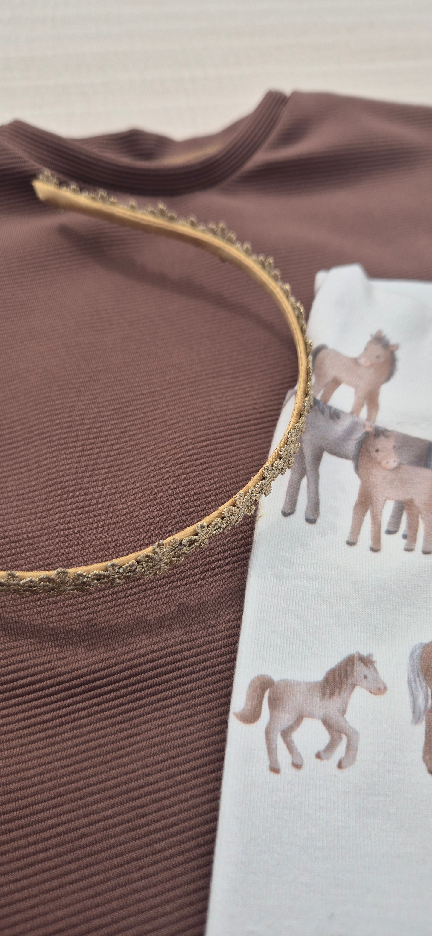 ■ Babybroekje Paardenprint