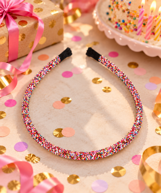Glitter haarbanden