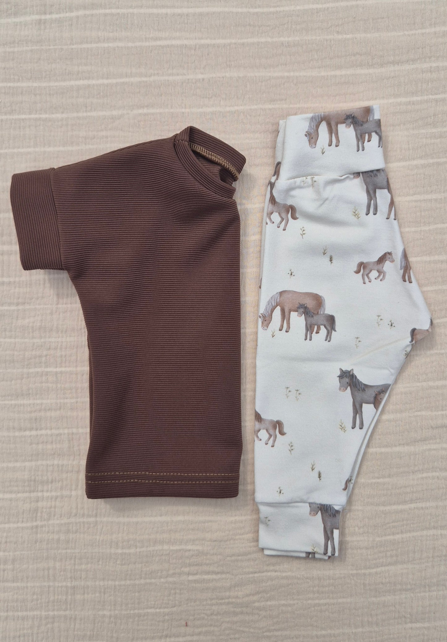 ■ Babybroekje Paardenprint