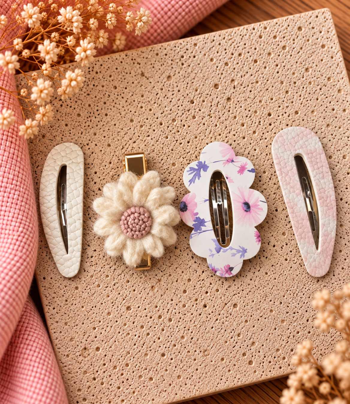 • Emma - diverse schattige cadeausets van 4 haarspeldjes