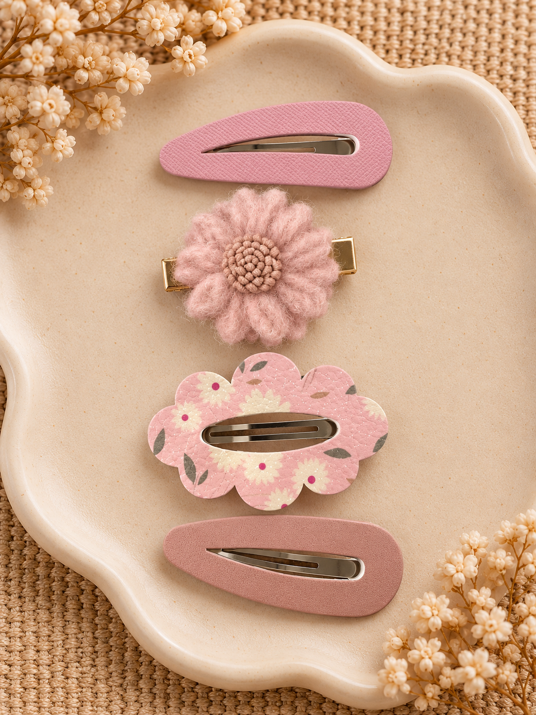 • Emma - diverse schattige cadeausets van 4 haarspeldjes
