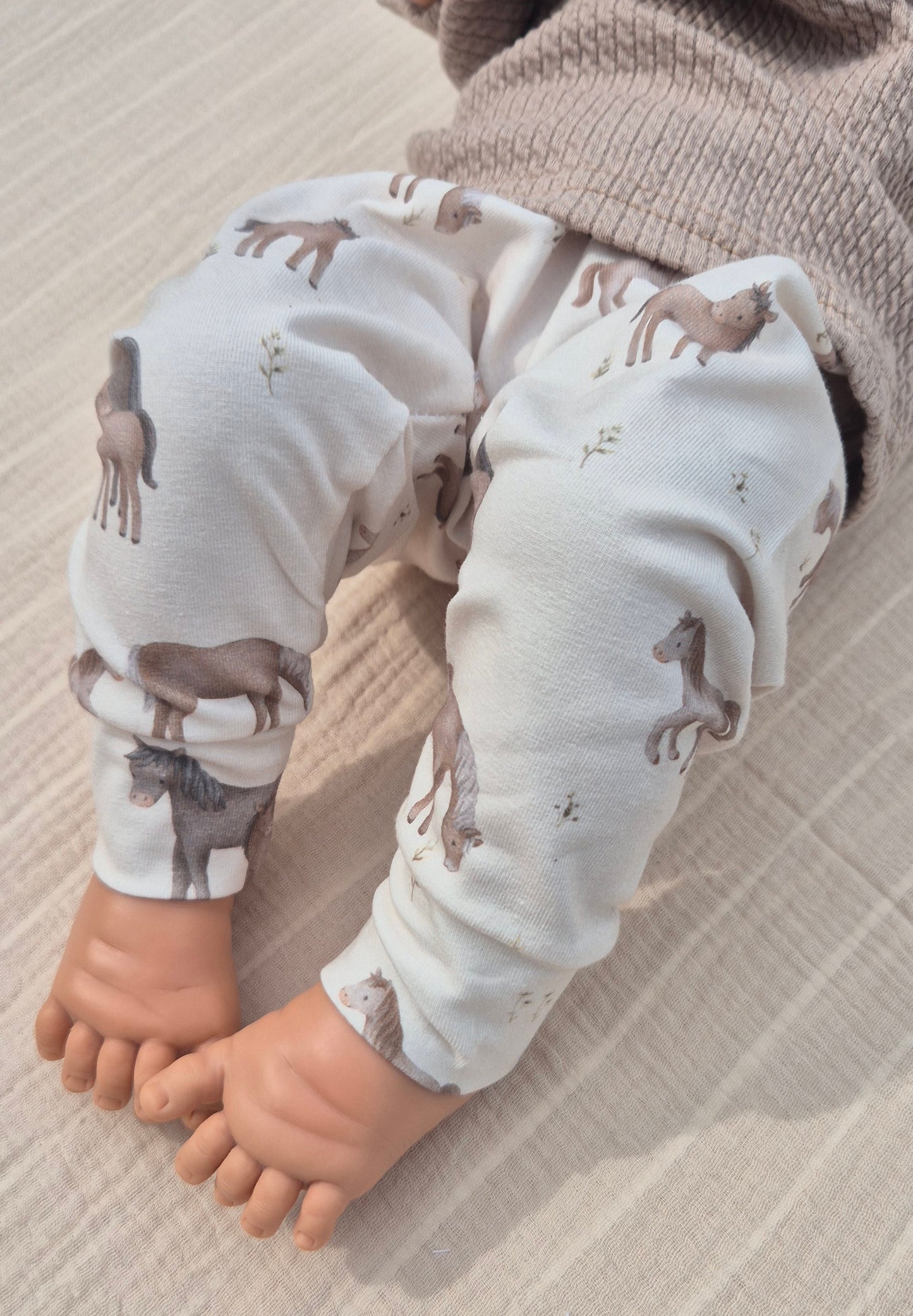 ■ Babybroekje Paardenprint