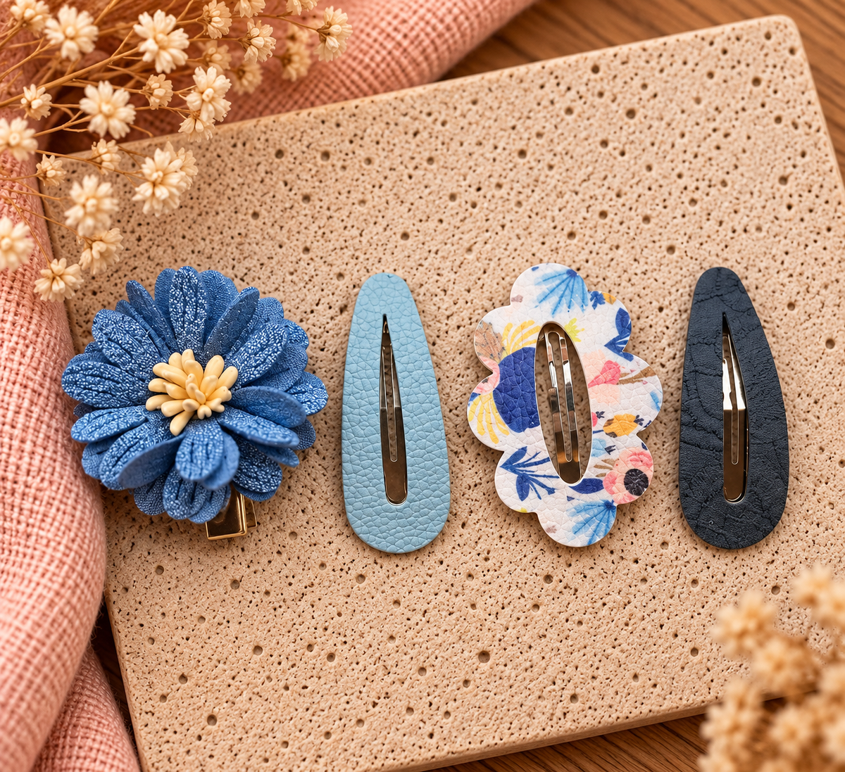 • Emma - diverse schattige cadeausets van 4 haarspeldjes