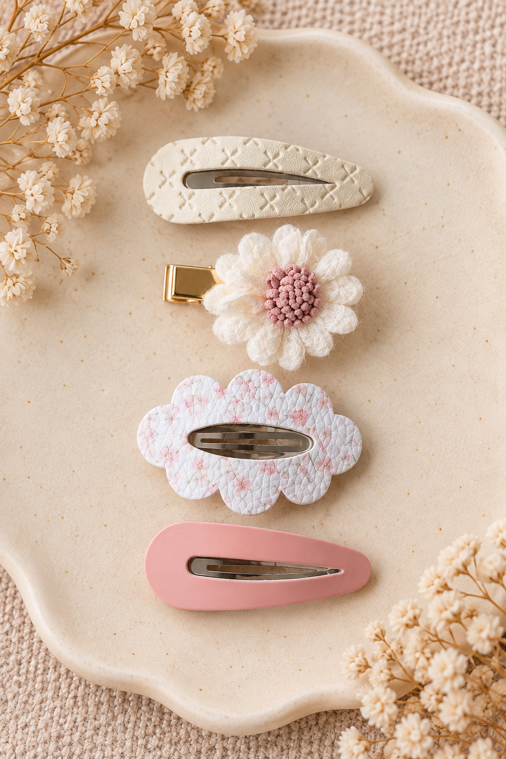 • Emma - diverse schattige cadeausets van 4 haarspeldjes