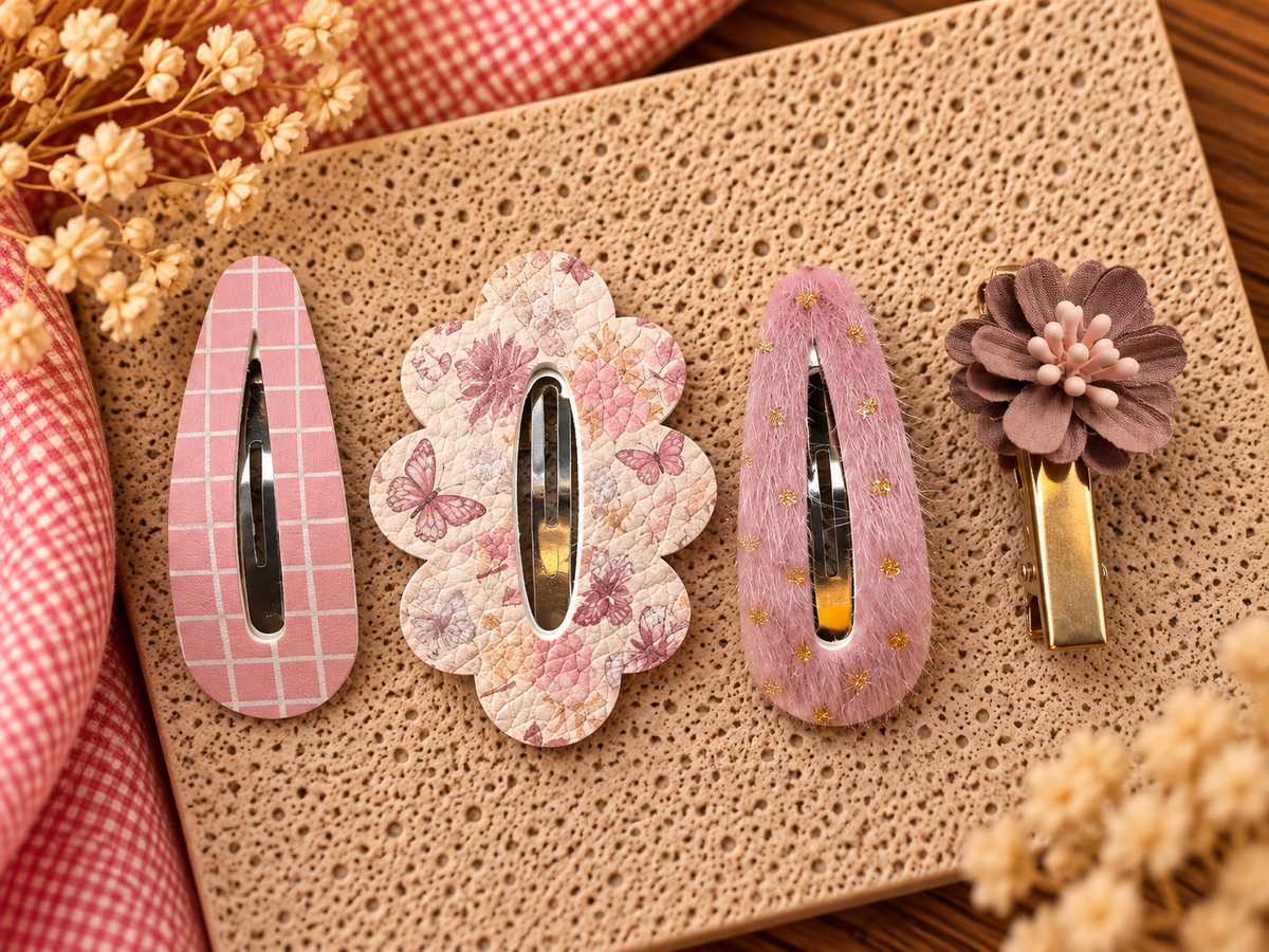 • Emma - diverse schattige cadeausets van 4 haarspeldjes